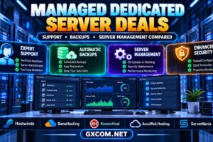 Managed Dedicated Server Deals: Support, Backups and Server Management Compared