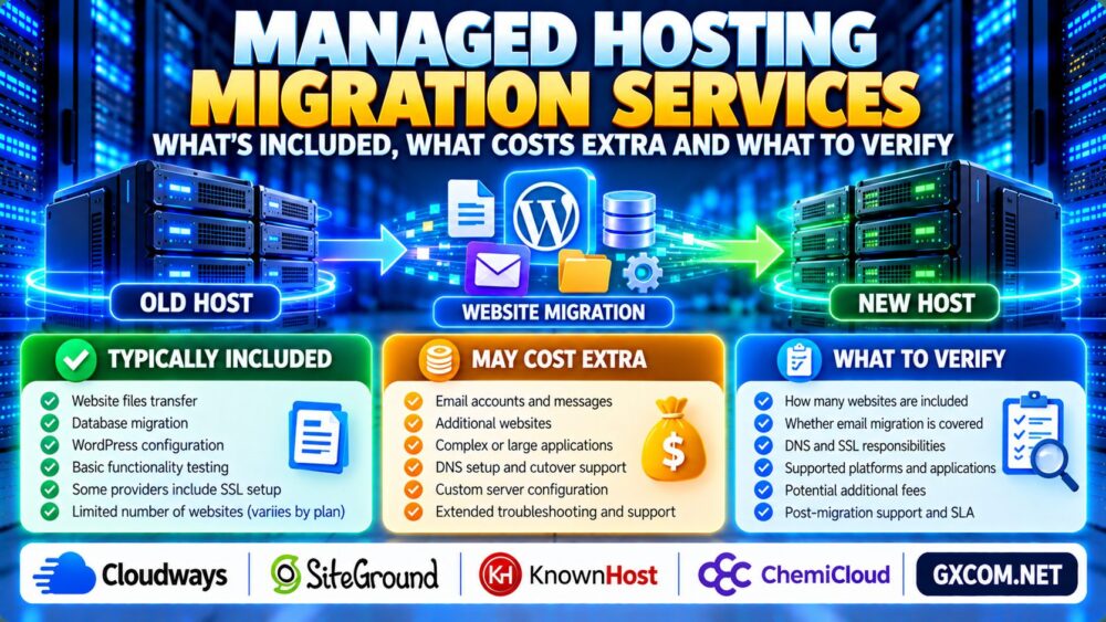 Managed Hosting Migration Services: What's Included, Extra Costs and Verification