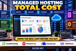 Managed Hosting Total Cost Support Backups Licensing and Administration