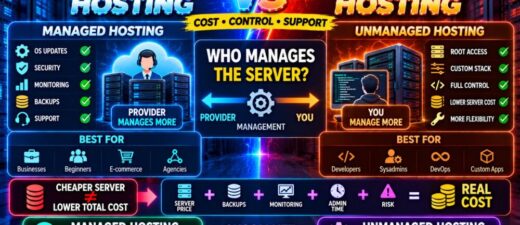 Managed Hosting vs Unmanaged Hosting Cost Control Security and Management Comparison