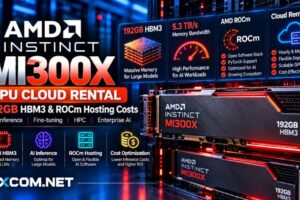 配备 192GB HBM3、ROCm 软件和 AI 推理托管服务的 AMD MI300X GPU 云租赁成本对比