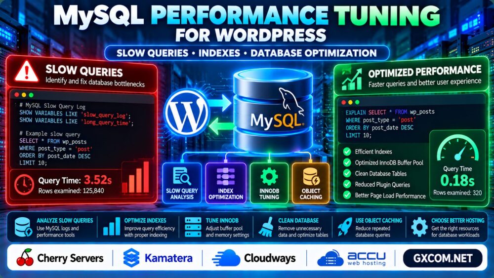 WordPress 的 MySQL 性能调优：慢查询与索引优化