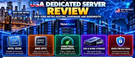NovoServe USA Dedicated Server Review: New York Metro Hosting, Hardware and Bandwidth