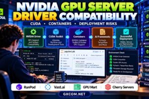 NVIDIA GPU server driver compatibility with CUDA Docker containers and AI deployment risk management