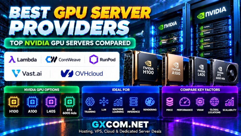 Best GPU Server Providers: Top NVIDIA GPU Servers Compared