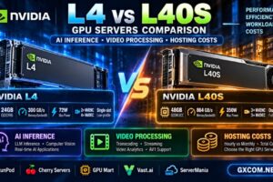 NVIDIA L4 与 L40S GPU 服务器对比：AI 推理、视频处理及托管成本