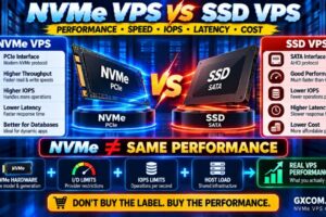 NVMe VPS vs SSD VPS Performance Speed IOPS Latency and Cost Comparison