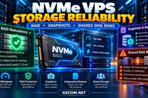 NVMe VPS Storage Reliability RAID Snapshots and Shared Disk Risks