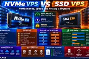 NVMe VPS vs SSD VPS: Performance, Speed and Pricing Compared