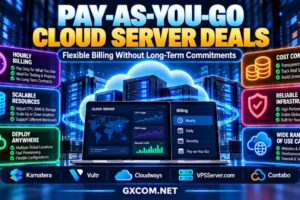 Pay-as-You-Go Cloud Server Deals: Flexible Billing Without Long-Term Commitments