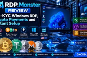 RDP.Monster Review: No-KYC Windows RDP, Crypto Payments and Instant Setup