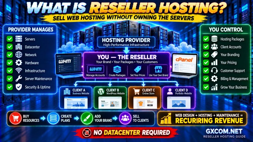 What Is Reseller Hosting How It Works Costs White Label Hosting and Who Should Use It