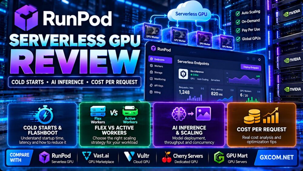 RunPod 无服务器 GPU 评测:冷启动、AI 推理及每次请求成本