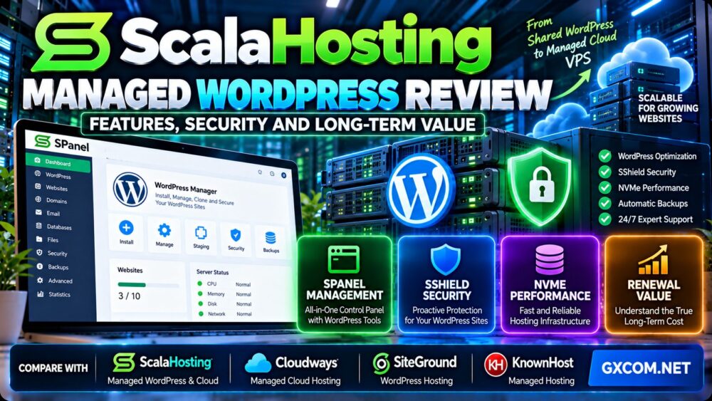 ScalaHosting Managed WordPress Review: Features, Security and Long-Term Value