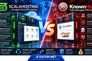 ScalaHosting vs KnownHost: Managed VPS Support, Control Panels and Renewal Costs