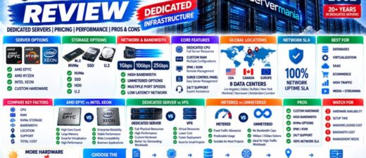 ServerMania Review: Dedicated Servers, Pricing, Performance and Pros & Cons