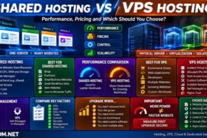 Shared Hosting vs VPS Hosting Performance Pricing and Resource Comparison