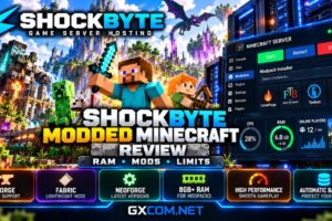 Shockbyte 改装版《我的世界》服务器评测：涵盖 Forge、Fabric、内存要求、模组包及服务器资源限制