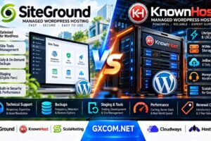 SiteGround 与 KnownHost 对比：WordPress 主机支持、备份及续费费用