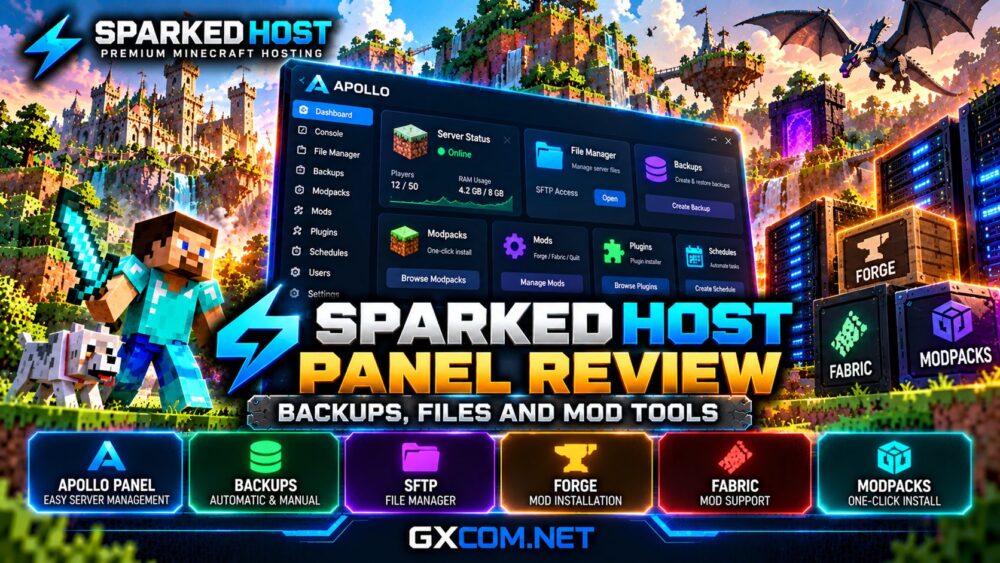 Sparked Host《我的世界》Apollo 专题讨论会回顾：涵盖备份、文件管理器、Forge、Fabric、模组包及服务器管理工具