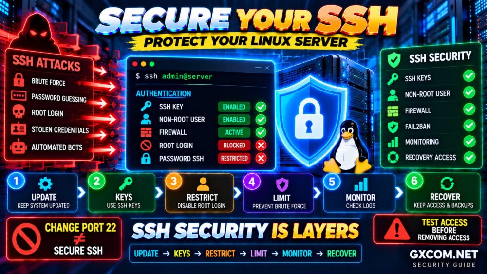SSH Security Best Practices to Protect a Linux Server