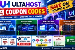 UltaHost Coupon Codes Web Hosting Managed VPS and Windows VPS Discounts