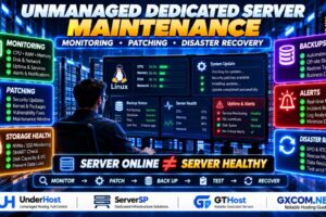 Unmanaged Dedicated Server Maintenance Monitoring Security Patching Backups and Disaster Recovery Guide
