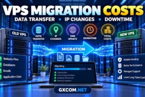VPS migration costs explained with data transfer, IP address changes, server downtime and hosting expenses