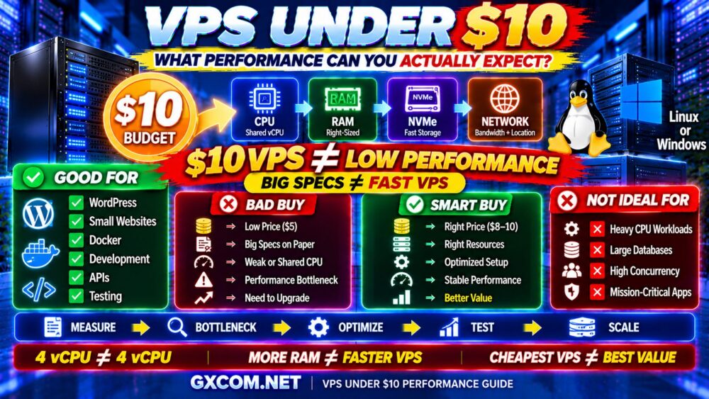 Cheap VPS Under $10 CPU RAM NVMe WordPress Docker and Real Performance Expectations