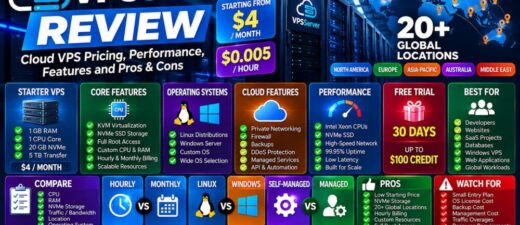 VPSServer Review: Cloud VPS Pricing, Performance, Features and Pros & Cons