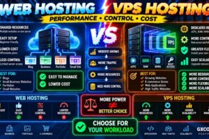 Web Hosting vs VPS Hosting Performance Resources and Cost Comparison