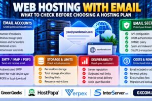 Web Hosting with Email: Business Email Features and Security Checklist