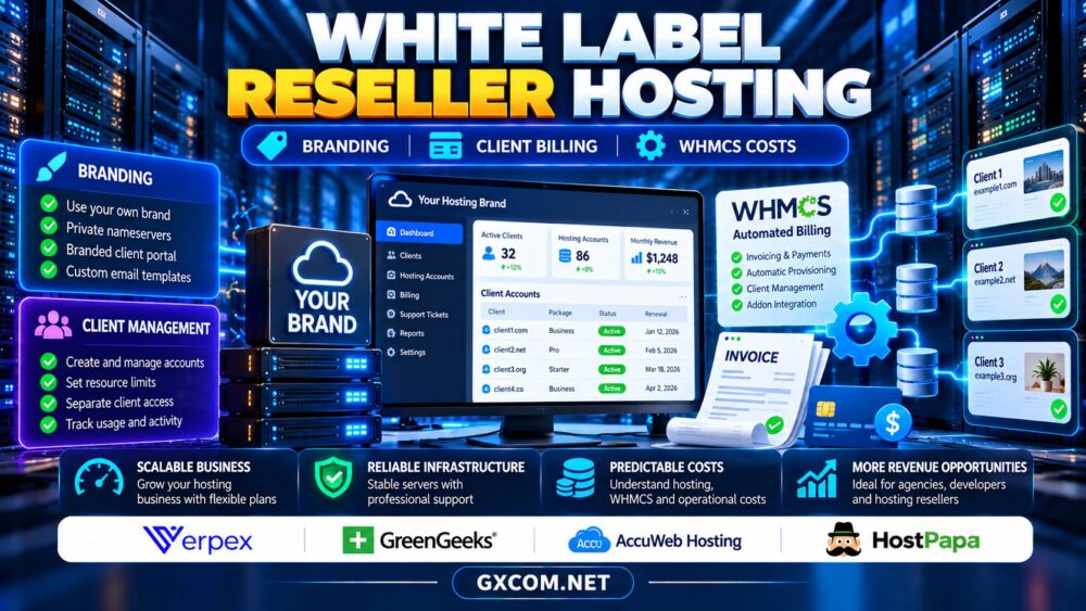 White Label Reseller Hosting Branding Client Billing and WHMCS Costs