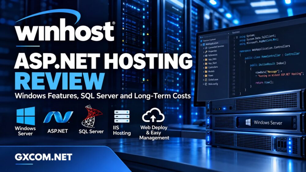 Winhost ASP.NET 主机评测:涵盖 Windows 主机功能、SQL Server 及长期成本
