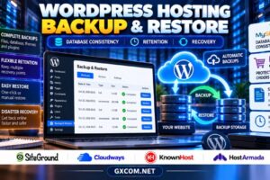 WordPress 托管：数据库备份与还原、一致性、保留与恢复
