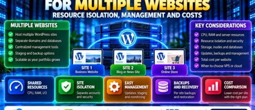 WordPress Hosting for Multiple Websites: Resource Isolation, Management and Costs