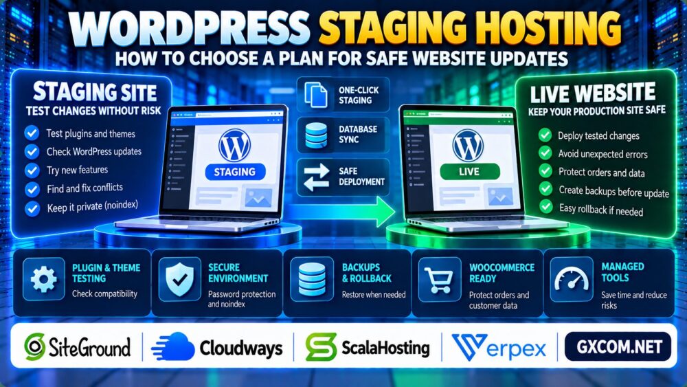 WordPress Staging Hosting: Safe Website Updates and Deployment