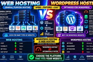 WordPress Hosting vs Web Hosting Performance Cost and Features Comparison
