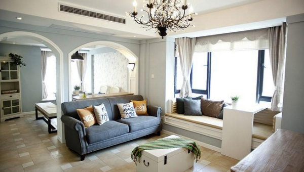 客厅电视墙用木质格栅风水好吗