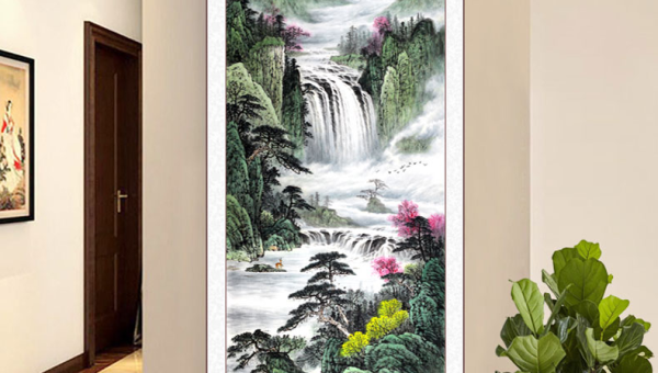 办公室挂风景画风水好吗