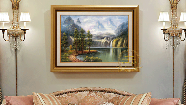 餐厅墙面挂风景油画风水好不好